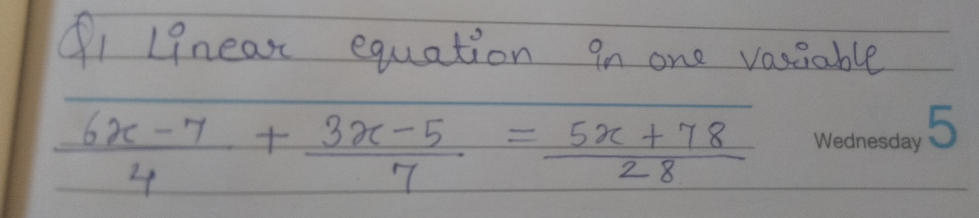 al-linear-equation-in-one-variable-sarthaks-econnect-largest-online
