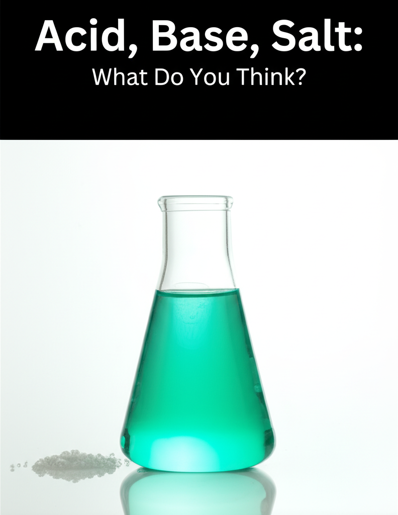 Acid, Base, Salt: What Do You Think?